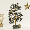 Personalized Black Agate Stone Tree
