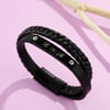 Personalized Black Bracelet For Him Online