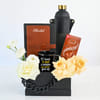 Personalized Black Matte Hamper for Father's day