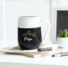 Personalized Black Steel Mug For Valentine's Day Online