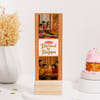 Buy Personalized Blessed by Bappa Photo Wooden Stand