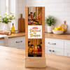 Personalized Blessed by Bappa Photo Wooden Stand