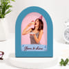 Buy Personalized Born to Shine Blue Wooden Frame