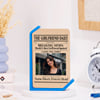 Personalized Breaking News Photo Frame