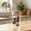 Personalized Bro Coffee Glass Tumbler for Rakhi