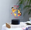 Buy Personalized Bro Sis Long Distance LED Acrylic Lamp for Rakhi