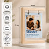 Gift Personalized Brother Photo Wooden Frame for Rakhi