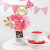 Personalized Burst Of Pink Birthday Combo Online