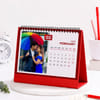 Gift Personalized Calendar in Red