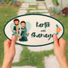 Buy Personalized Caricature Couple Nameplate