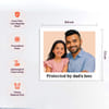 Gift Personalized Caricature Fridge Magnet for Father's Day