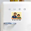 Shop Personalized Caricature Fridge Magnet for Father's Day