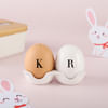 Personalized Ceramic Egg Shaped Salt & Pepper Shakers Online