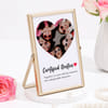 Shop Personalized Certified Besties Golden Metal Photo Frame