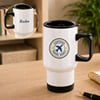 Personalized Certified Travel Addict Travel Mug