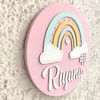 Buy Personalized Charming Rainbow Nameplate