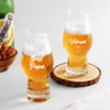Personalized Cheers To Dad Beer Glass - Set Of 2 Online