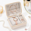 Buy Personalized Chic Off-White Jewellery Organizer