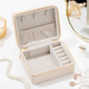 Shop Personalized Chic Off-White Jewellery Organizer