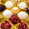 Buy Personalized Christmas Delight Assorted Dry Fruits Laddoo - 24 Pcs
