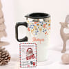 Personalized Christmas Floral Travel Mug Gift Set Online