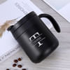 Buy Personalized Classy Black Coffee Flask