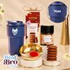 Personalized Coffee & Cookies Bhai Dooj Gift Hamper
