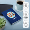 Gift Personalized Cool Bro Blue Notebook  For Rakhi