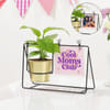 Personalized Cool Mom Swing Planter for Mother's Day