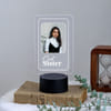 Buy Personalized Cool Sister LED  Photo Lamp For Rakhi