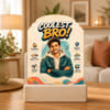 Personalized Coolest Bro Caricature for Rakhi