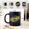 Gift Personalized Coolest Father in the Galaxy Mug