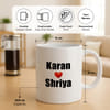 Gift Personalized Couple at Tower Building Mug
