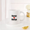Shop Personalized Couple at Tower Building Mug
