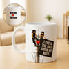 Personalized Couple at Tower Building Mug