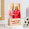 Gift Personalized Couple Goals Achieved Photo Stand