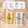 Gift Personalized Couples Coffee Mug - Set of 2