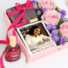 Gift Personalized Cuddle And Roses Deluxe Gift Set