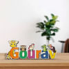 Gift Personalized Cute Animals Nameplate For Kids