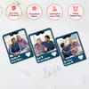 Gift Personalized Cute Father's Day Fridge Magnets Set