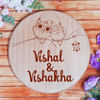 Personalized Cute Owls Wooden Name Plate Online