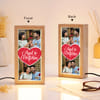 Personalized Cute Wooden LED Photo Frame