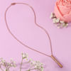Gift Personalized Cylindrical Pendant Chain
