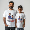 Personalized Dad And Son Caricature T-shirts Online