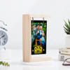 Shop Personalized Dad in Galaxy Wooden Photo Frame for Father's Day