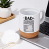 Buy Personalized Dad Nutritional Facts Mug for Father's Day