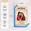 Gift Personalized Daily Gratitude Newspaper Photo Frame