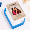 Shop Personalized Daily Gratitude Newspaper Photo Frame
