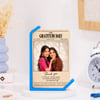 Personalized Daily Gratitude Newspaper Photo Frame