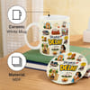 Gift Personalized Delhi Mug and Coaster Combo